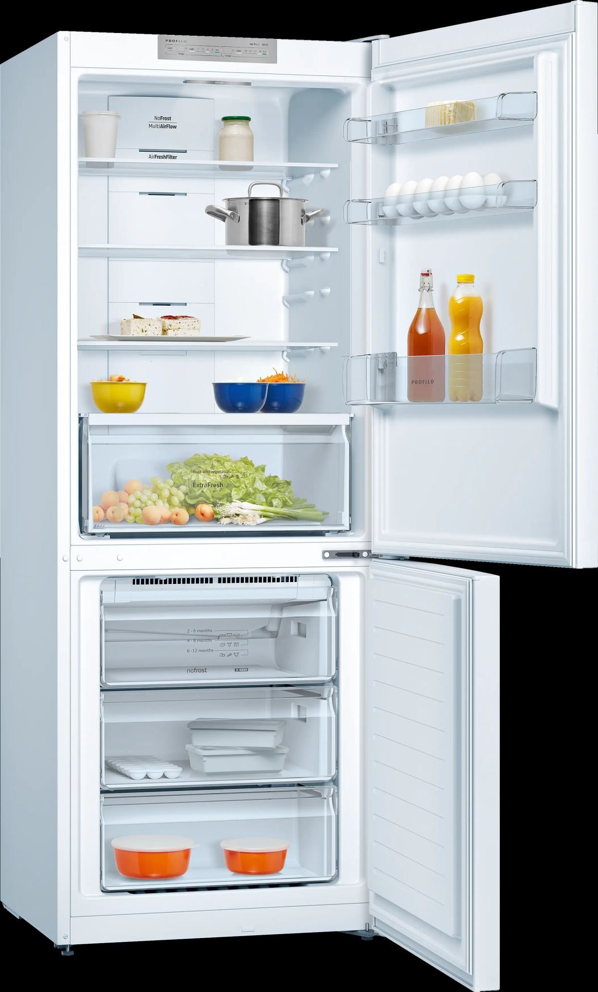 Profilo BD3046WFUN 415 L No-Frost Alttan Donduruculu Buzdolabı