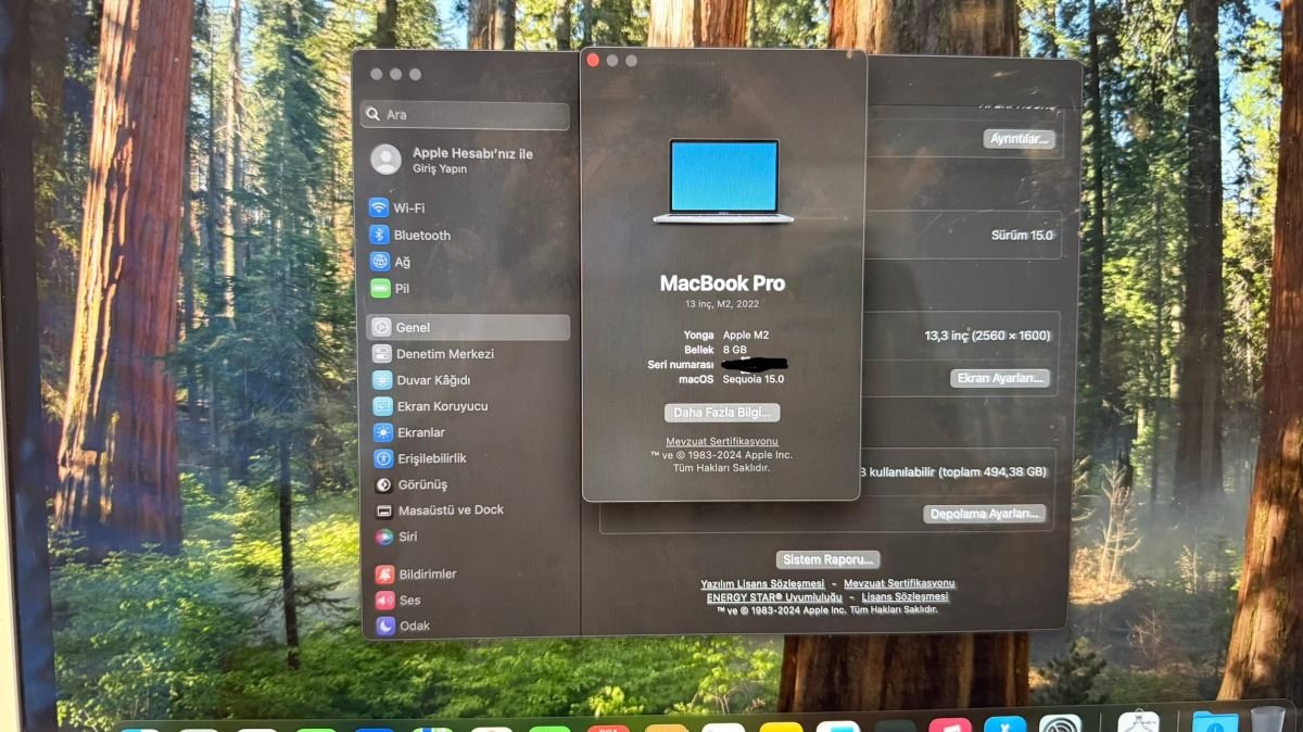 MacBook Pro 2022 | 8 GB Ram | 512 GB SSD